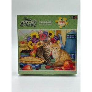 300 Piece Jane Maday Cats Sweetie Pies 2008 Puzzle Extra Large Pieces 26 x 19